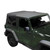 14010335 King 4WD Premium Replacement Soft Top, Black Diamond With Tinted Windows, Jeep Wrangler JK 2 Door 2007-2009