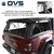 Explorer Soft Shell for 2020-2026 Jeep Gladiator 5 ft Bed - Black Canvas with Aluminum Frame Open Windows