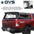 Explorer Soft Shell for 2019-2026 RAM 1500 5.7 ft Bed - Black Canvas with Aluminum Frame Open 3 Quarter