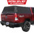 Explorer Soft Shell for 2019-2026 RAM 1500 5.7 ft Bed - Black Canvas with Aluminum Frame 3 Quarter