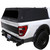 Explorer Soft Shell for 2019-2026 Ford F-150 5.5 ft Bed - Black Canvas with Aluminum Frame 3 Quarter