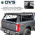 Explorer Soft Shell for 2017-2026 Ford F-250 / F-350 6.8 ft Bed - Black Canvas with Aluminum Frame 3 Quarter Open