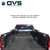 Explorer Soft Shell for 2009-2026 RAM 2500/3500 6.4 ft Bed - Black Canvas with Aluminum Frame Rear Collapsed