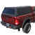 Explorer Soft Shell for 2009-2026 RAM 2500/3500 6.4 ft Bed - Black Canvas with Aluminum Frame 3 Quarter