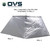 XD Nomadic 270 Grey Hex Awning Wall Kits - Reflective Overlay with Black Out Undercoats Wall 3 and 2