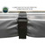 Nomadic Awning 180 Degree - Dark Gray Cover With Black Cover velcro strap