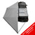 Nomadic Awning 180 Degree - Dark Gray Cover With Black Cover top