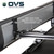 HD Nomadic 270 Degree Awning - Driver Side - Dark Gray Awning with Black Cover Bracket