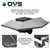HD Nomadic 270 Degree Awning - Passenger Side - Dark Gray Awning With Black Cover Top
