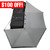 HD Nomadic 270 Degree Awning - Passenger Side - Dark Gray Awning With Black Cover Top