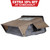HD Bushveld 4 Person Cantilever Hard Shell Roof Top Tent Grey Body & Tan Rainfly 3 Quarter