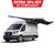 Overland Vehicle Systems 180 Awning with Bracket Kit for Mid - High Roofline Vans