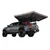 HD Nomadic 270 LTE Awning - Driver Side - Dark Gray with Black Travel Cover Universal Bottom