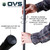 HD Nomadic 270 LTE Awning - Driver Side - Dark Gray with Black Travel Cover Universal Poles