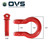 Recovery Shackle D-Ring 3/4" - 9,500 LBS Rated Dimensions