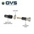 4 Piece Adjustable Tire Deflator Kit & Storage Bag - (PSI 10-30 lbs.) Piece by Piece