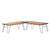 Kick It Collapsable Camp Table - Wood Base & Storage Bag