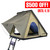 LD TMON Clamshell Aluminum Hard Shell Roof Top Tent 3 Quarter