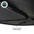 XD Nomadic 270 Degree Awning & Wall Kit Combo - Lights, Black Out, Black Body , Trim, and Travel Cover