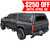 Expedition - Truck Cap W/Full Wing Doors, Front and Rear Windows & 3rd Brake Light 3 Quarter