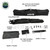Hub Centric Ground Tent - Black Body & Grey Rainfly What's Included