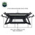 Expedition Pro+ Truck Cap W/ Full Windows, Wing Doors, and 3rd Brake Light Open