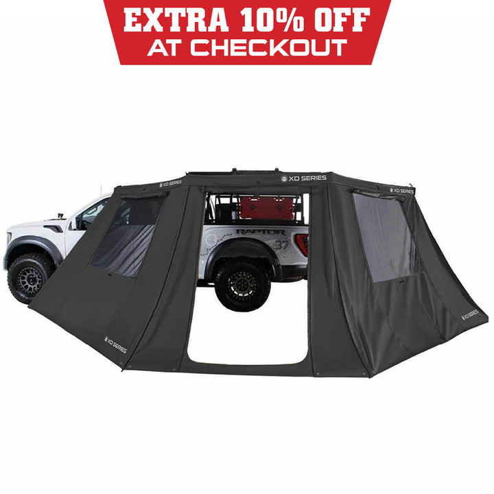 HD Nomadic 180 LTE Awning Wall with Windows