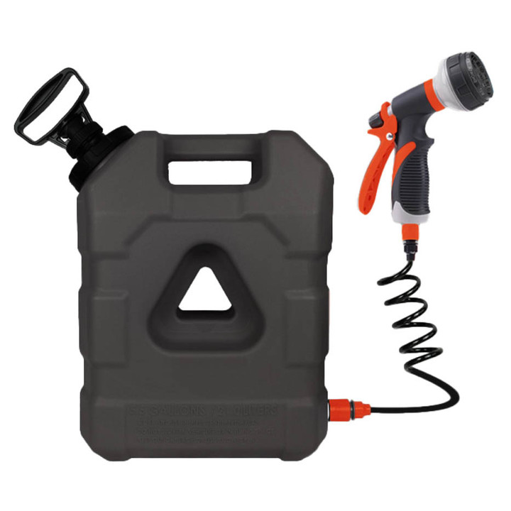 Pro Shower Tank – Mounted 5.5 Gallon Tank with Nozzle