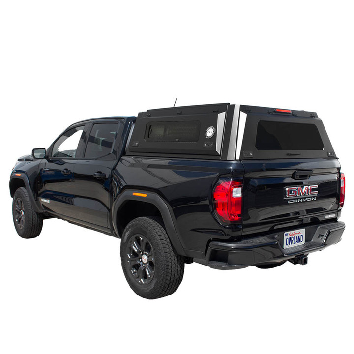 Expedition Pro+ Truck Cap for 2023-2027 Chevy Colorado / GMC Canyon 5 ft Bed - Full Window Doors 3 Quarter