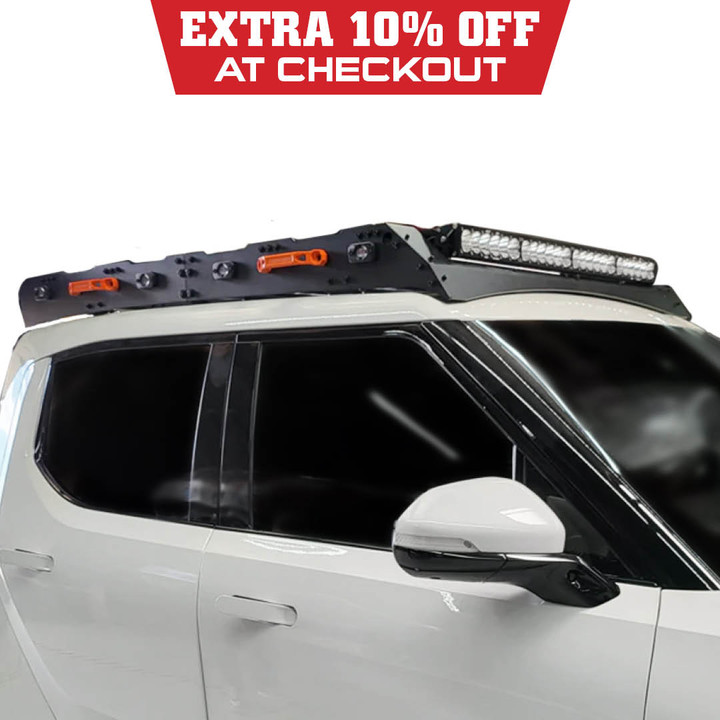 Ruff Rax 2022-2026 Rivian R1S Roof Rack 3 Quarter
