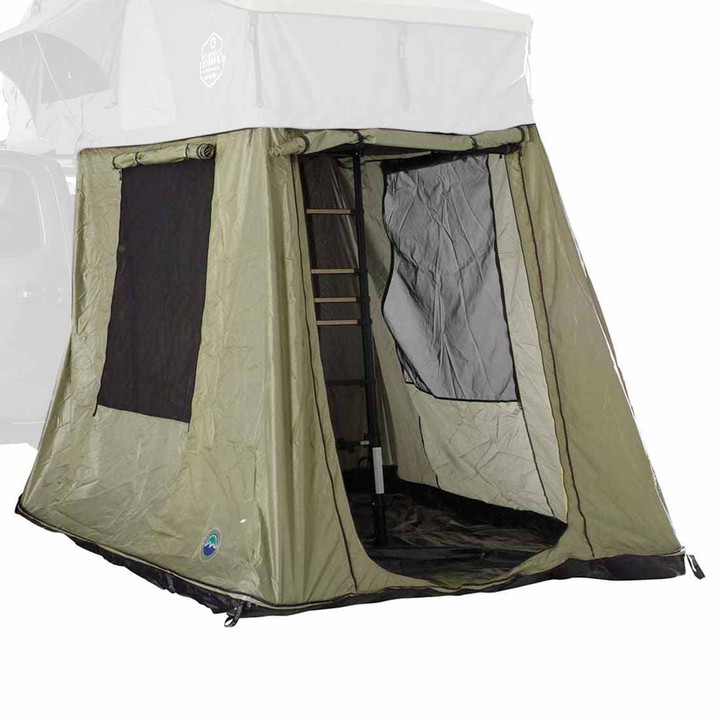 Nomadic 2 Roof Top Tent Annex Green Base With Black Floor & Travel Cover