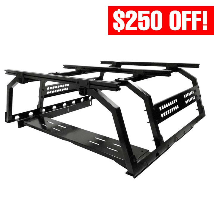 Discovery Rack -Mid Size Truck Short Bed Application