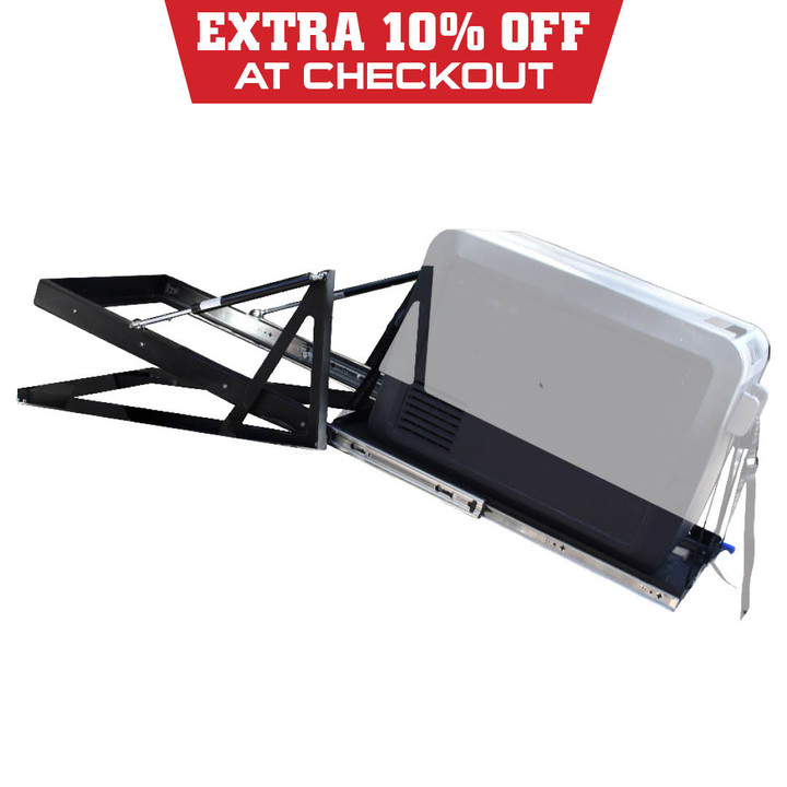 Small Refrigerator Slide & Tilt Tray – Fridge Mount