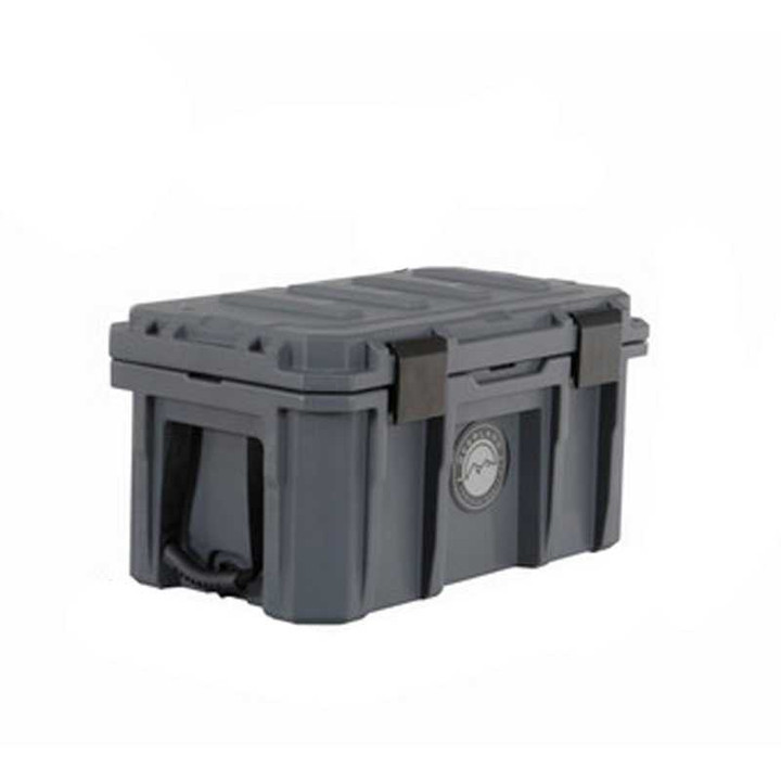 D.B.S. - Dark Grey 53 QT Dry Box with Drain, and Bottle Opener