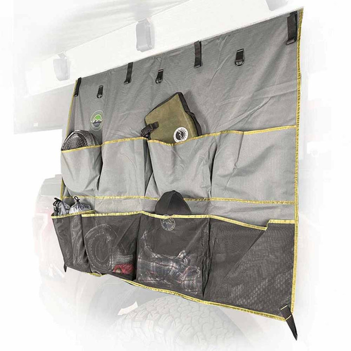 Tent & Awning Organizer in use