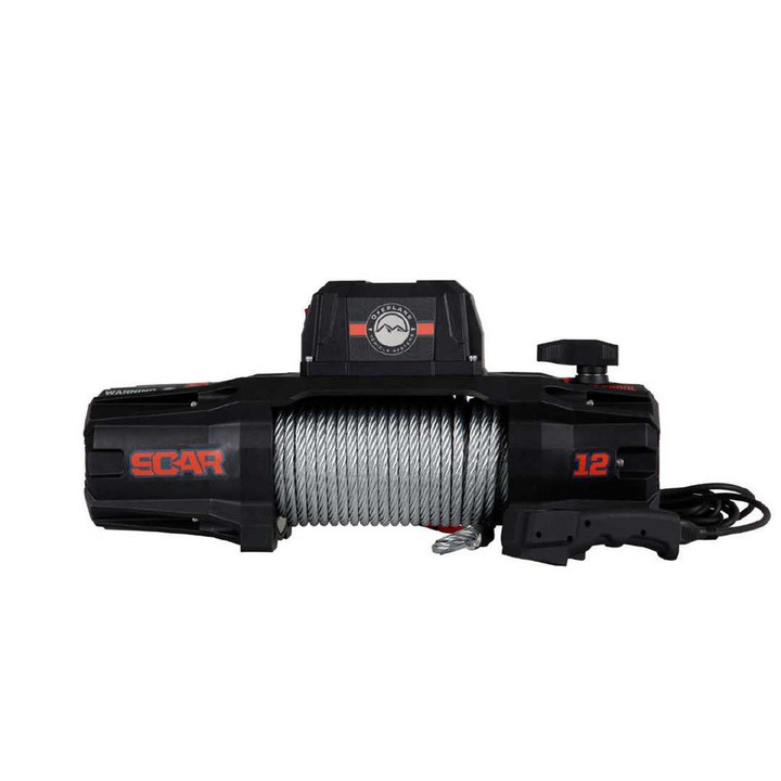 SCAR 12 - 12,000 lbs. Rated Steel Cable Winch