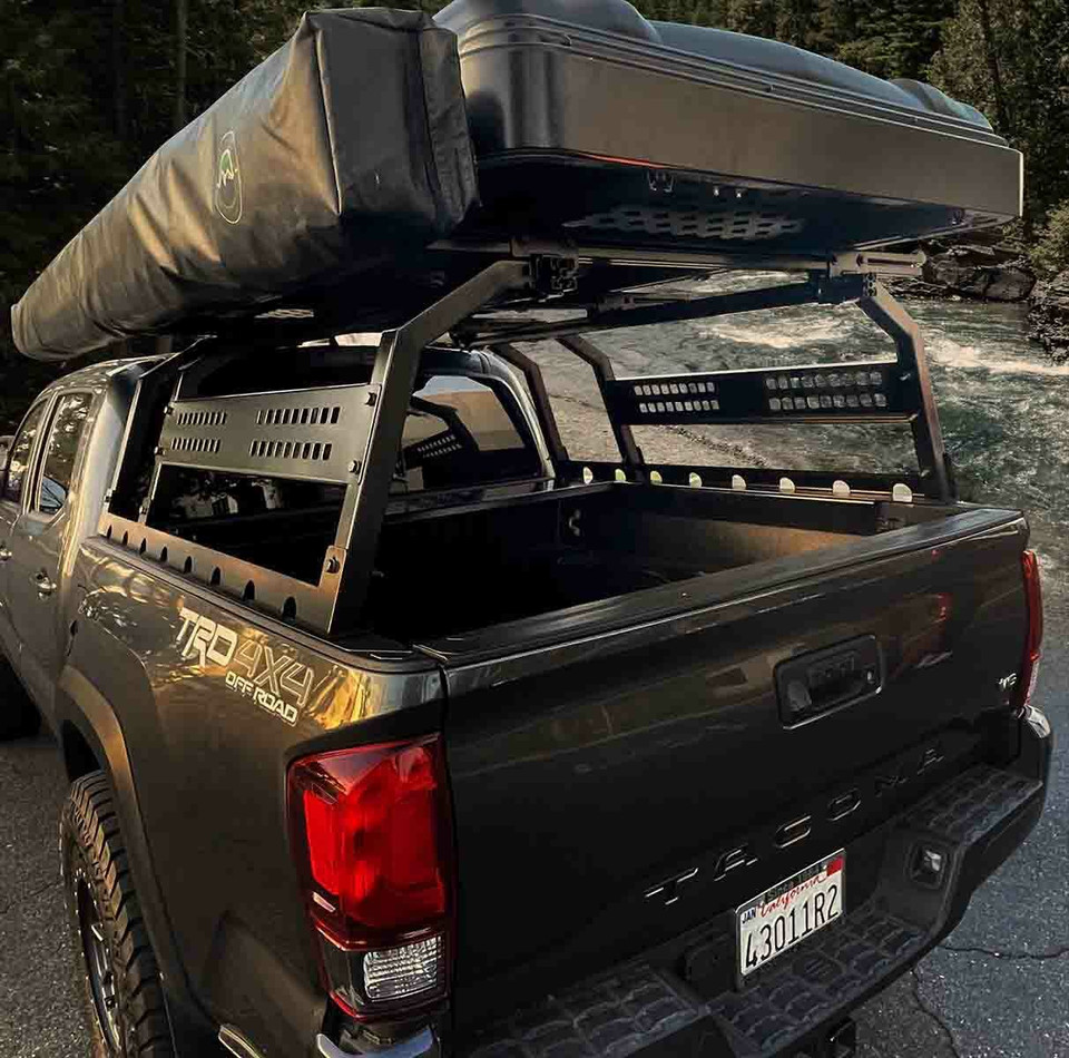Modular and Adjustable Bed Rack Storage Systems