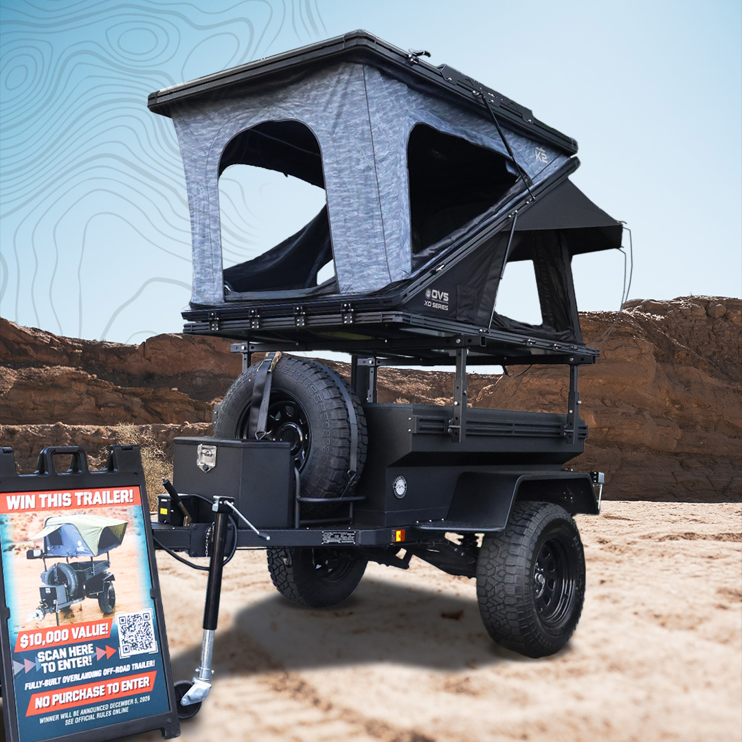 Fully built Off-Road Military Trailer Giveaway