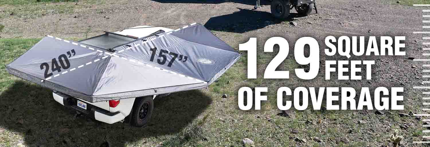 XD Nomadic 270 - Awning Grey Hex, Black Trim
