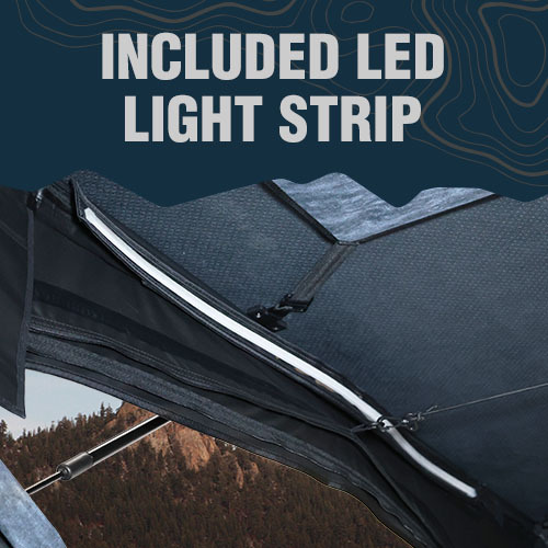 OVS XD K2 integrated interior LED light strip dimmable ambient camp lighting