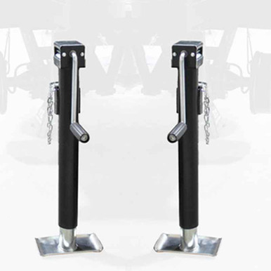 Rear Support Jacks (Pair) for Off Road Trailer