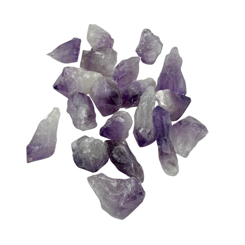 Amethyst Points Bulk Rough M L 30 to 60mm | Natural Purple Quartz ...