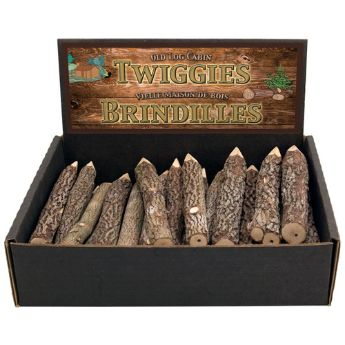 Twiggies Log Cabin Pencil Display (60/display) Twiggies Log Cabin Pencil Display (60/display)