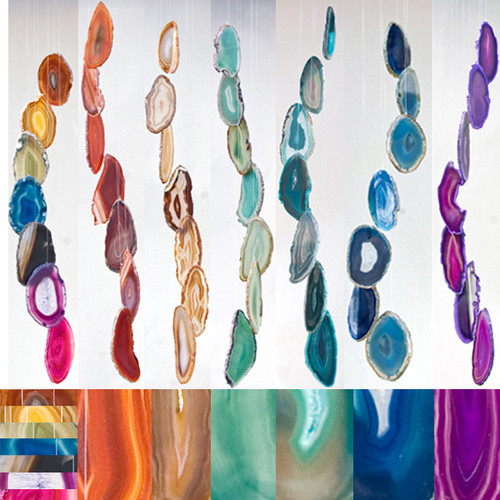 Agate Wind Chimes - (Small) Assorted (12)