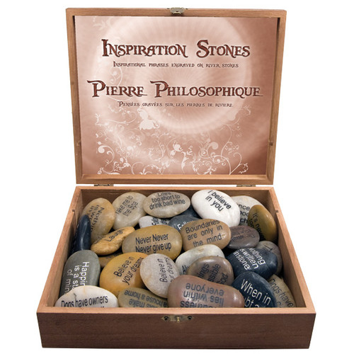 Inspiration Stone Display - Assorted (40/display)