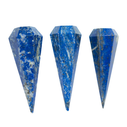 Faceted Pendulum - Lapis Lazuli