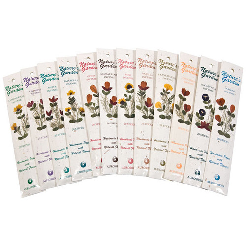 Natures Garden Incense Sticks Refill - Assorted (60)