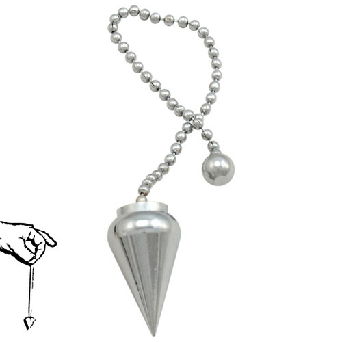 Metal Pendulum - Steel Cone