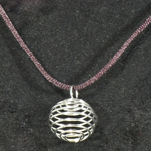 Jewellery Cage Pendant with Cord (12)