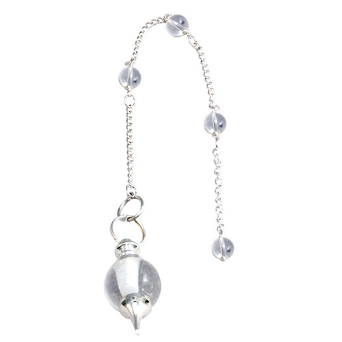 Teardrop Pendulum - Clear Quartz